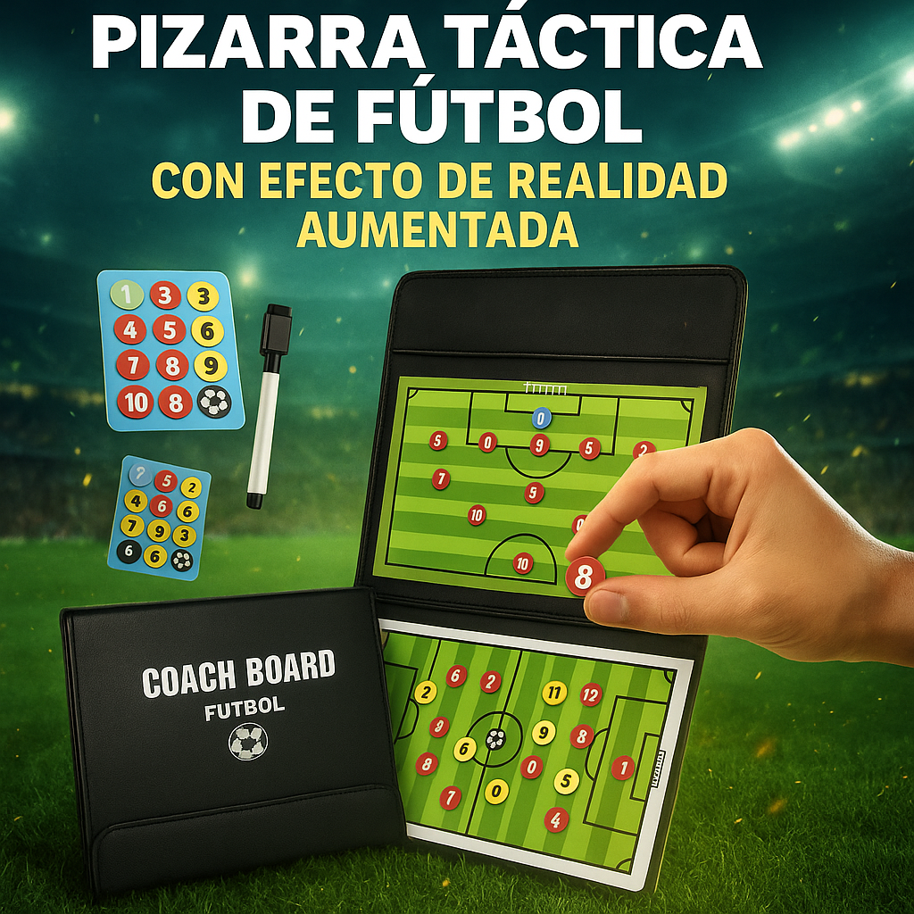 TABLERO PIZARRA PARA ENTRENADOR  DE FUTBOL