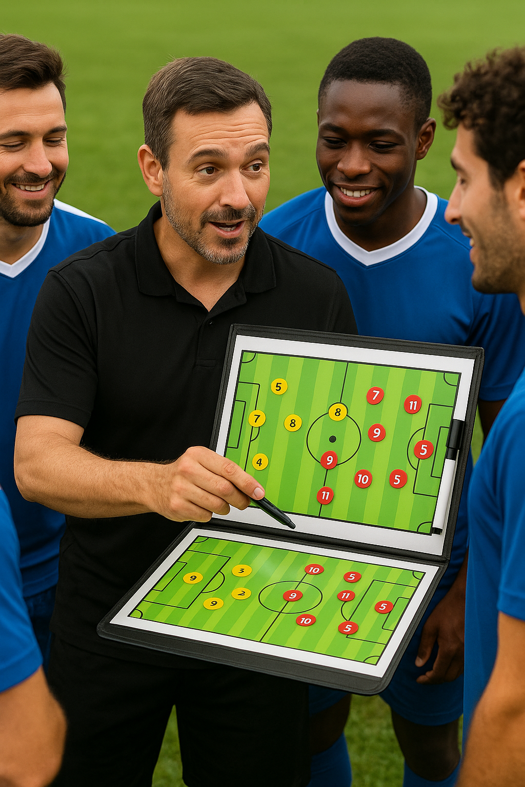 TABLERO PIZARRA PARA ENTRENADOR  DE FUTBOL
