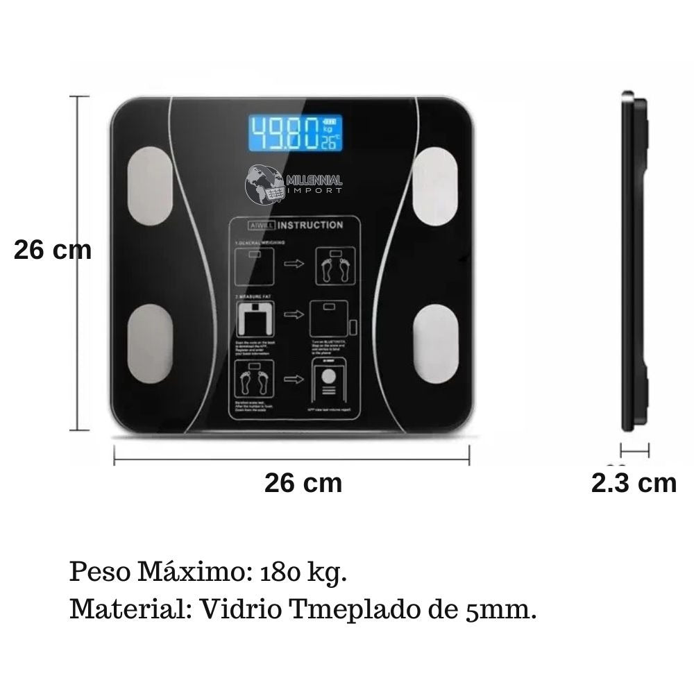 BALANZA CON BLUETOOTH